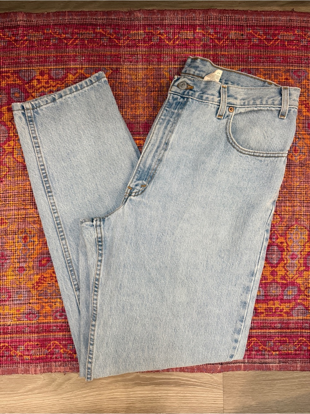 Levi's Vintage Light Blue Straight Leg Jeans